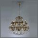 Подвесная люстра Ambiente by Brizzi Granada 2118/12+12 PB Tear Drop. 