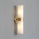 Бра DeLight Collection Wall lamp 6483W/B brass/white. 