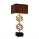 Интерьерная настольная лампа DeLight Collection Table lamp KM0282T-1 brass. 
