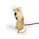 Интерьерная настольная лампа Seletti Mouse Lamp 15231. 