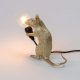 Интерьерная настольная лампа Seletti Mouse Lamp 15231. 