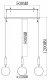 Подвесной светильник Moderli Scrumbel V11565-3P. 