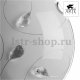 Настенно-потолочный светильник Arte Lamp Merida A4045PL-1CC. 