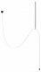 Подвесной светильник Loft IT Thread 10388C Black. 