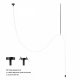Подвесной светильник Loft IT Thread 10388C Black. 