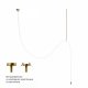 Подвесной светильник Loft IT Thread 10388C Brass. 