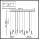 Подвесной светильник Odeon Light Flow 5105/52L. 