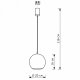 Подвесной светильник Lighthall Aura 20 LH032042. 