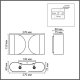 Настенный светильник Lumion Olve 8387/2W. 