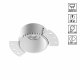 Точечный светильник Novotech Nimbus 370995. 