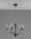 Люстра на штанге Moderli Atelieri V11691-PL. 