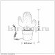 Настольная лампа Lucide CACTUS 13513/01/31. 