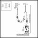 Подвесной светильник Karelia 5444/1B. 