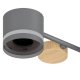 Потолочная люстра  68730-0.3-08 GX53 GREY+WOOD. 