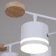 Потолочная люстра Reluce 78730-0.3-06 GX53 WH+WOOD. 