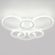 Потолочная люстра  Ring CLL-1-90-RC WH. 