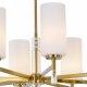 Люстра на штанге ILLUMICO IL5218 IL5218-8PLS-24 HIGHBALL. 