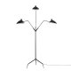 Торшер Floor lamp TF8505-3 black. 