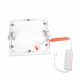 Встраиваемый светильник Jazzway  PPL-S 12W 6500K IP40 WH. 