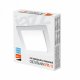 Встраиваемый светильник Jazzway  PPL-S 12W 6500K IP40 WH. 
