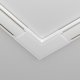 Коннектор угловой Accessories for tracks Radity TRA084CL-11W. 