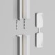 Прямой коннектор питания Accessories for tracks Radity TRA084C-W-12. 