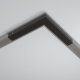 Коннектор угловой Accessories for tracks Basity TRA172CPC-1B. 