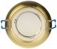 Светильник встраиваемый декоративный ЭРА DK99 GD под лампу MR16 GU5.3 золото Б0058395. 