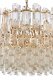 Подвесная люстра Briller LE7083/600 GD. 