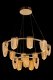 Подвесная люстра Cascade LE7717/10+5 Gold. 