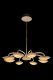 Подвесная люстра Stacy LE7902/8 Gold. 