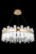 Подвесная люстра Luna LE7727/900 Gold. 