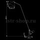 Торшер Lightstar Manti 764704. 