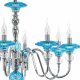 Подвесная люстра Osgona Azzurro 699084. 
