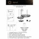 Подвесной светильник Aployt Irena APL.096.03.320. 