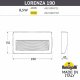 Накладной светильник Fumagalli LORENZA AS2.000.000.BXK1L. 