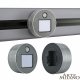 Накладной светильник Arte Milano Am-track-sockets 380011TLS/LWS Grey. 