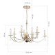 Подвесная люстра ST Luce Elegance SL1405.203.10. 