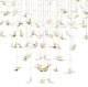 Подвесная люстра Stilfort Crystal Flight 2201/09/16PL. 