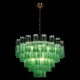 Подвесная люстра Loft IT Murano 10580/800 Clear green. 