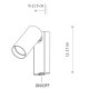 Спот Nowodvorski Fourty Wall Umbra Gray 11766. 
