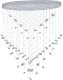 Подвесной светильник Crystal Flight 2201/09/12PL. 