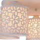 Потолочная люстра Arte Lamp Traforato A8349PL-5WH. 