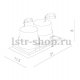 Точечный встраиваемый светильник Arte Lamp 7007 A7007PL-2WH. 