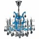 Подвесная люстра Osgona Champa Blu 698065. 