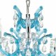 Подвесная люстра Osgona Champa Blu 698085. 