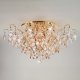 Потолочная люстра Eurosvet 10081/12 золото/прозрачный хрусталь Strotskis. 