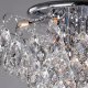 Потолочная люстра Eurosvet 10081/12 хром/прозрачный хрусталь Strotskis. 
