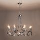 Подвесная люстра Eurosvet 60064/8 хром. 