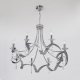 Подвесная люстра Eurosvet 60064/8 хром. 